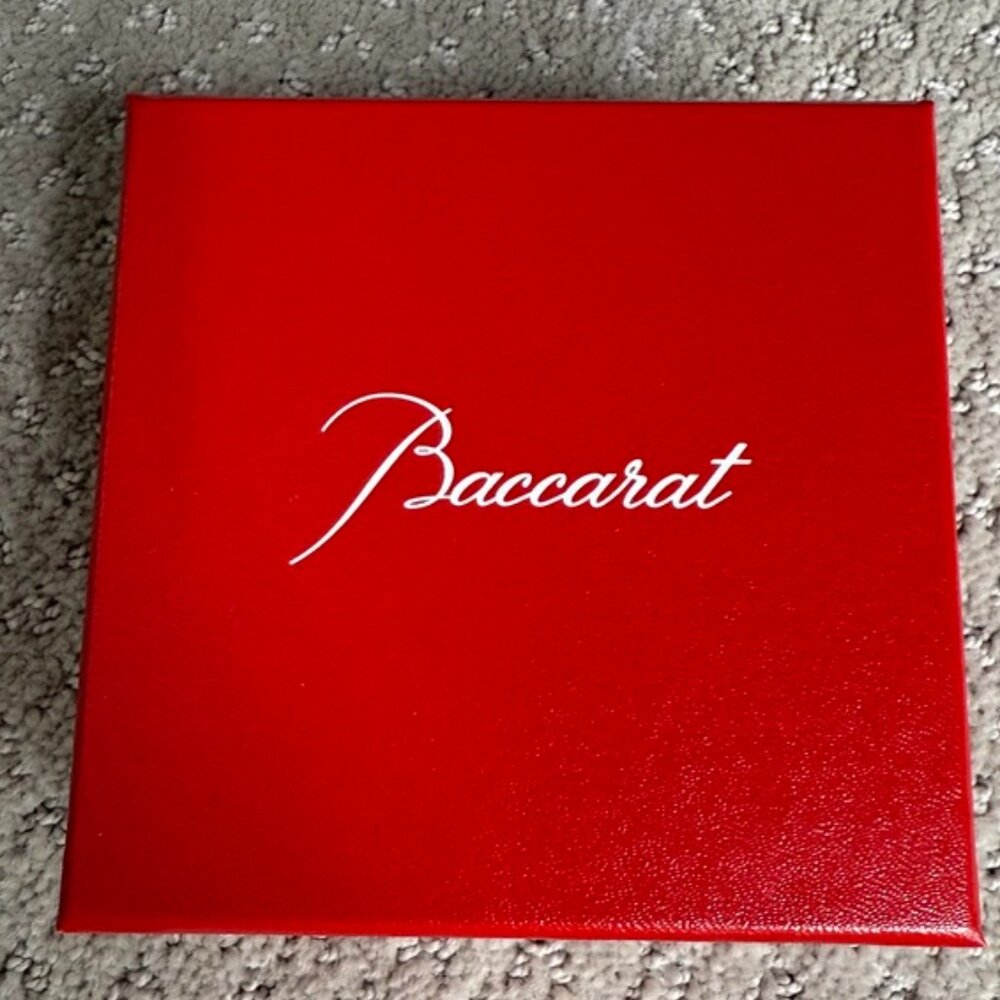 Baccarat Red Box Gift Organization Holiday
